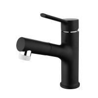 High quality Pull-out easy-to-use single handle water mixer taps basin faucet