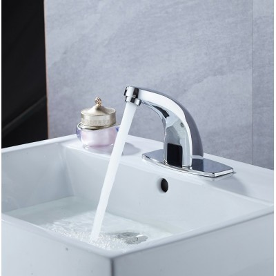 Cheap Sensor Electric Basin Induction Instant Automatic Temperature Control Infrared Sensor Water Mixer Taps Faucets With Sensor