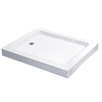 wholesale hotel use artificia cultured deep washbasin acrylic low slate anti slip shower tray