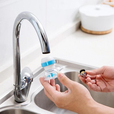 Best Selling Products 2019 China Suppliers Accessory Kitchen Faucet Adjustable 360 Rotating Anti Splash Shower Filter